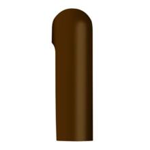 Cache fiche alu bout rond