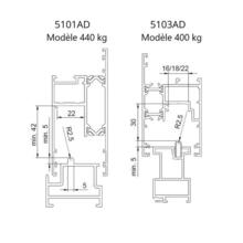 Chariots tandem luce