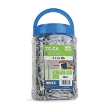 Cheville prémontée à frapper tete fraisee