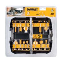 Coffret 12 fraises bois queue 8mm divers profils