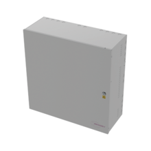 Coffret métal avec autoprotection et ventilateur