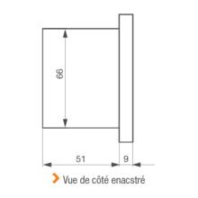 Contacteur à clé universel sans cylindre