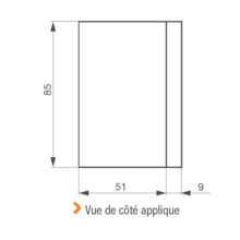 Contacteur à clé universel sans cylindre