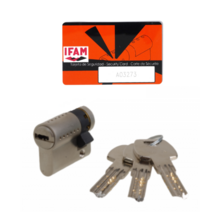 Cylindre demi rx - s'entrouvrant 3 clés