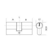 Cylindre double rx - varié 5 clés