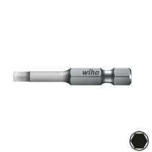 Embout visseuse pro 6 pans mâle