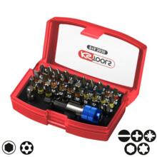 Embouts de vissage a code couleur torsionpower® 1/4'' (jeu de 32)