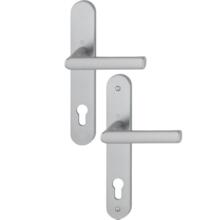 Poignée de porte plaque large  hamburg saillie normale