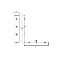 Équerre de cheneaux