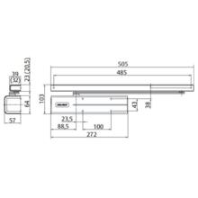 Ferme porte dc500