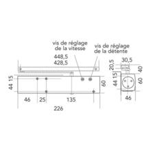 Ferme porte ts 3000 v