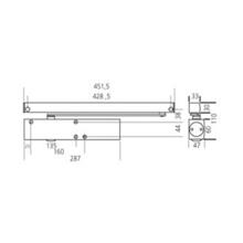 Ferme porte ts 5000 ec line