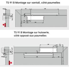 Ferme porte ts 91
