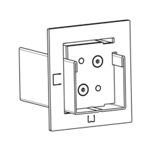 Gabarit de sciage pour antipanique type b