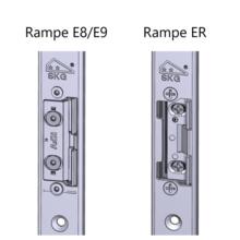 Gâche filante bs3700 standard - alu