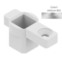 Gâche pour crémone pompier encastrée