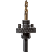 Arbre pour scie trepan bi-metal erko