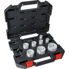 Trepan bimetal erko ''electricien'' (coffret de 10 pieces)