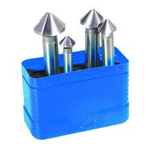 Fraise a chanfreiner hss-e 90° 3 coupes (jeu de 4)