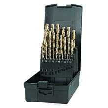 FORET QUEUE CYLINDRIQUE HSS COBALT 5% SERIE COURTE ''11.500'' (COFFRET) (vignette) Foret queue cylindrique hss cobalt 5% serie courte ''11.500'' (coffret)