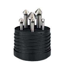 FRAISE A CHANFREINER HSS 90° 3 T QUEUE CYLINDRIQUE ECO PRO 42.535 (JEU DE 6) (vignette) Fraise a chanfreiner hss 90° 3 t queue cylindrique eco pro 42.535 (jeu de 6)