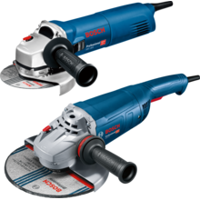 Meuleuse 125mm 1400w gws 1400 + meuleuse 230mm 2200w gws 22-230 p