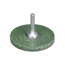 BROSSE CIRCULAIRE SUR TIGE DE 6 MM Ø63 MM ÉP.8 MM ACIER ENROBÉ 0,30 MM (vignette) Brosse circulaire sur tige de 6 mm ø63 mm ép.8 mm acier enrobé 0,30 mm