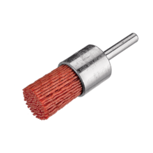 BROSSE PINCEAU SUR TIGE DE 6 MM GRITTYFLEX Ø25 MM FIL ABRASIF GR.80 ROUGE (vignette) Brosse pinceau sur tige de 6 mm grittyflex ø25 mm fil abrasif gr.80 rouge