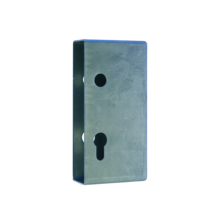 Boitier de serrure acier a crochet