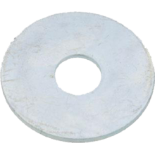 RONDELLE PLATE EXTRA LARGE TYPE "LL" SERIE LL ACIER ZN BLANC (vignette) Rondelle plate extra large type "ll" serie ll acier zn blanc