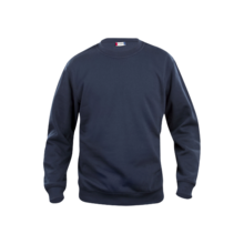SWEATSHIRT BASIC ROUNDNECK DARK NAVY (vignette) Sweatshirt basic roundneck dark navy