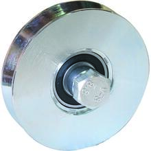 Roue a gorge triangulaire