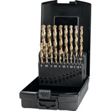 FORET QUEUE CYLINDRIQUE HSS COBALT 5% SERIE COURTE "11.490" (COFFRET) (vignette) Foret queue cylindrique hss cobalt 5% serie courte "11.490" (coffret)