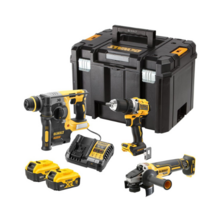 Kit perceuse dcd800 + perfo dch273 + meuleuse dcg405