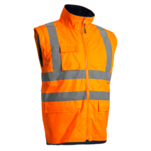 Parka multicouches kanata 4/1 orange/marine