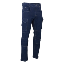 Pantalon baril denim