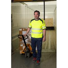 Pantalon baril denim