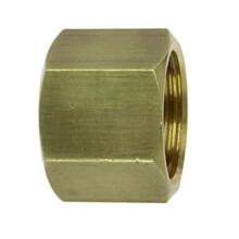 Mamelon double femelle laiton