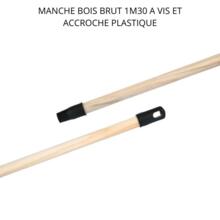 Manche bois brut