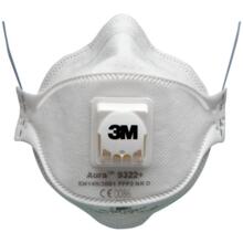 Masque anti-poussieres serie 3m aura 9300+ avec soupape