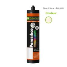 Mastic silicone prestige colour ton blanc cart300ml