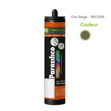 Mastic silicone prestige colour ton gris cart300ml