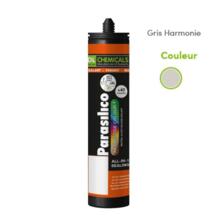 Mastic silicone prestige colour ton gris cart300ml