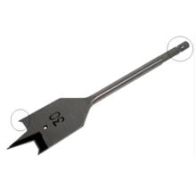 Meche a bois plate a queue 6 pans