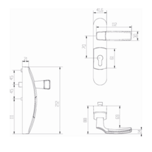 Module extérieur pour fluid exit jour/nuit