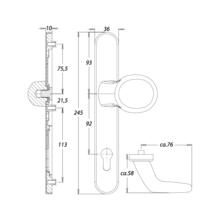 Palière Kronos K2 (vignette) Palière kronos k2