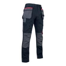 Pantalon MINERAI gris/noir Canvas polycoton (vignette) Pantalon minerai gris/noir canvas polycoton