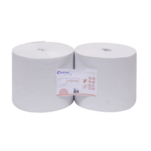 Papier essuyage micro gaufré collé