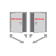 Paumelle Hélicoïdale K 3150/7 (vignette) Paumelle hélicoïdale k 3150/7
