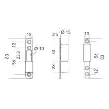 Paumelle K 3174 (vignette) Paumelle k 3174